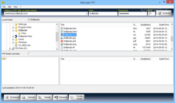 Alternate FTP screenshot