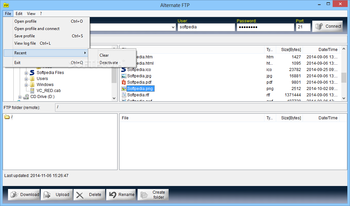 Alternate FTP screenshot 2