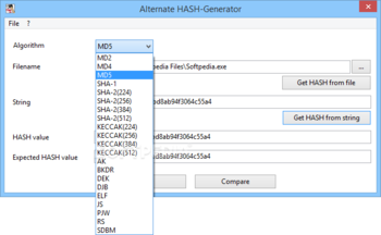 Alternate HASH-Generator screenshot 2