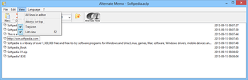 Alternate Memo screenshot 4