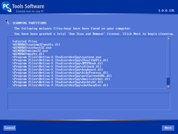 Alternate Operating System Scanner screenshot