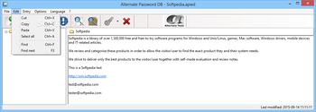 Alternate Password DB screenshot 3
