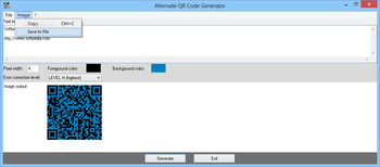 Alternate QR Code Generator screenshot 2