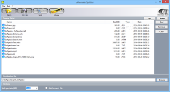 Alternate Splitter screenshot