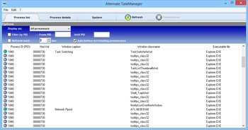 Alternate Task Manager screenshot