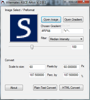 Alternate's ASCII Artist screenshot
