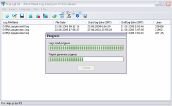 AlterWind Log Analyzer Professional screenshot 4