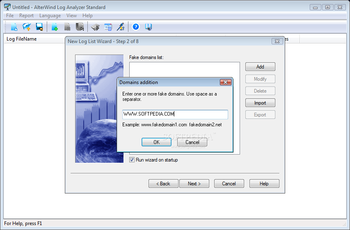 AlterWind Log Analyzer Standard screenshot