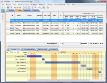 AltiProject screenshot