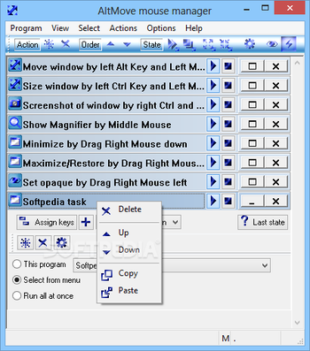 AltMove Mouse Manager screenshot 2