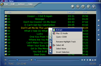 Alto MP3 CD Gold screenshot