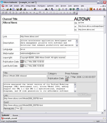Altova Authentic screenshot 2