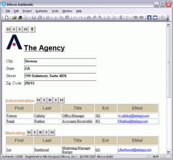 Altova Authentic screenshot 3