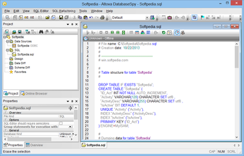 Altova DatabaseSpy Enterprise Edition screenshot