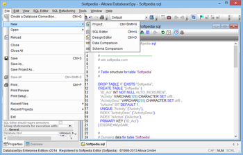 Altova DatabaseSpy Enterprise Edition screenshot 3