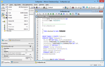 Altova DatabaseSpy Enterprise Edition screenshot 4