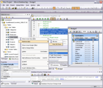 Altova DatabaseSpy Professional Edition screenshot