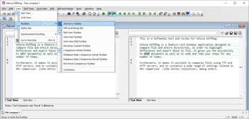 Altova DiffDog screenshot 4