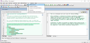 Altova DiffDog screenshot 7