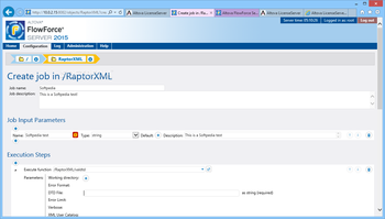 Altova FlowForce Server screenshot 10