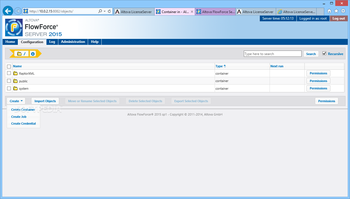 Altova FlowForce Server screenshot 12