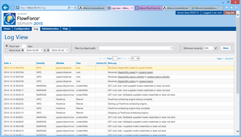 Altova FlowForce Server screenshot 5