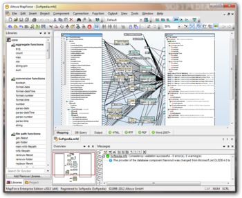 Altova MapForce Enterprise Edition screenshot