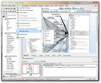 Altova MapForce Enterprise Edition screenshot 4