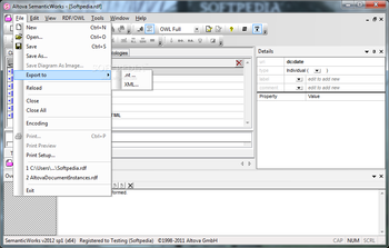 Altova SemanticWorks screenshot 2