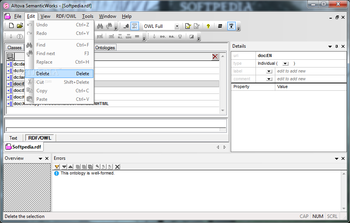 Altova SemanticWorks screenshot 3