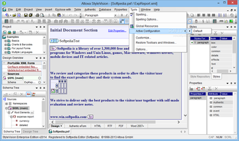 Altova StyleVision Enterprise Edition screenshot 13