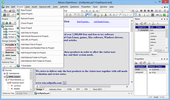 Altova StyleVision Enterprise Edition screenshot 5