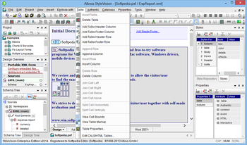 Altova StyleVision Enterprise Edition screenshot 9