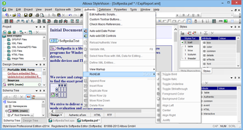 Altova StyleVision Professional Edition screenshot 10