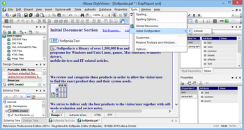 Altova StyleVision Professional Edition screenshot 13