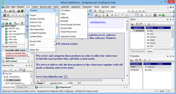 Altova StyleVision Professional Edition screenshot 6