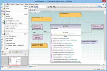 Altova UModel Basic Edition screenshot 3
