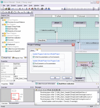 Altova UModel Enterprise Edition screenshot