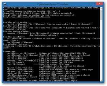 AltovaXML Community Edition screenshot