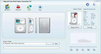 Altysoft Free iPod Video Converter screenshot 2