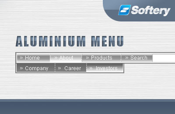 Aluminium Flash Menu screenshot