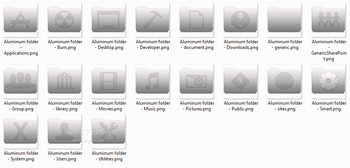 Aluminum Folder Set screenshot