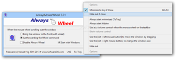 AlwaysMouseWheel screenshot 2