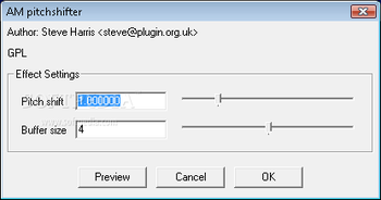AM Pitchshifter screenshot