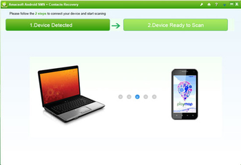 Amacsoft Android SMS And Contacts Recovery screenshot