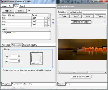 Amara Flash Intro and Banner Builder screenshot 4
