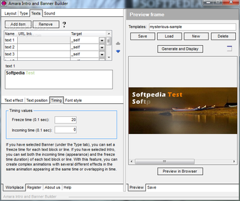 Amara Flash Intro and Banner Builder screenshot 5