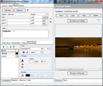 Amara Flash Intro and Banner Builder screenshot 6