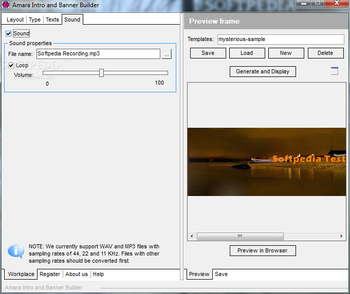 Amara Flash Intro and Banner Builder screenshot 7