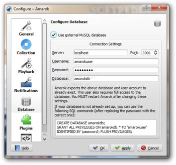 Amarok Portable screenshot 10